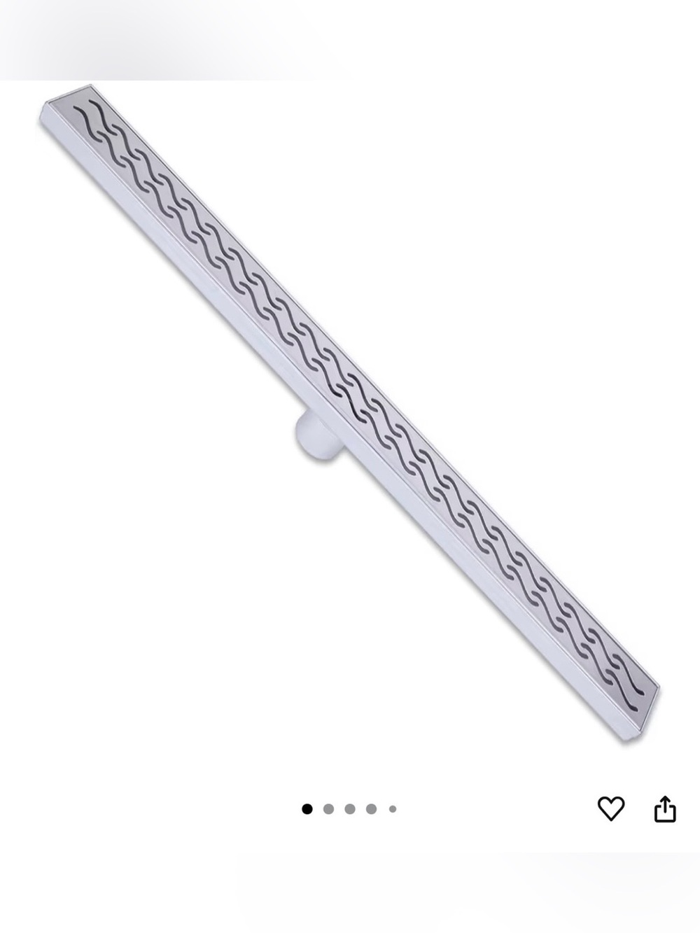Zoic 31.49” shower drain NEW